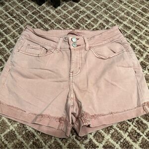 SO Light Pink Jean Shorts